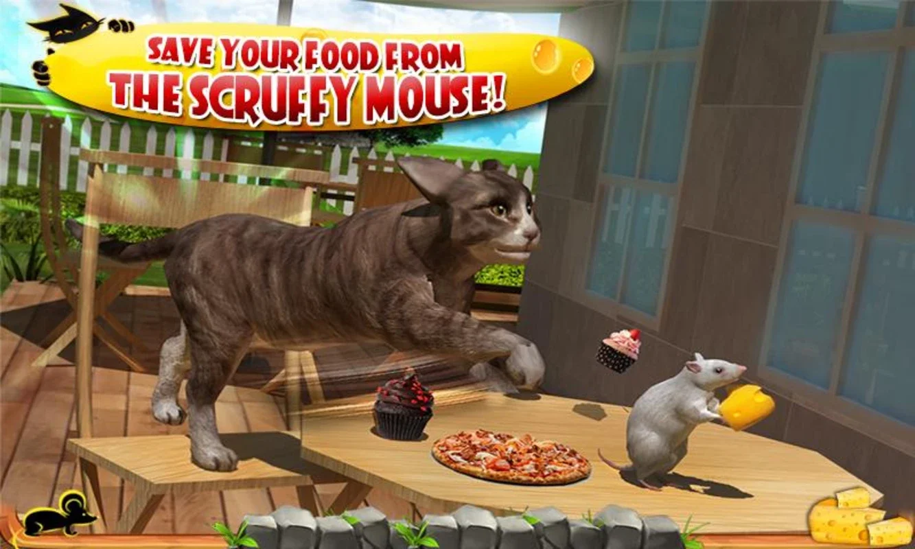 Crazy Cat vs. Mouse 3D for Android: Immersive Cat Hunting