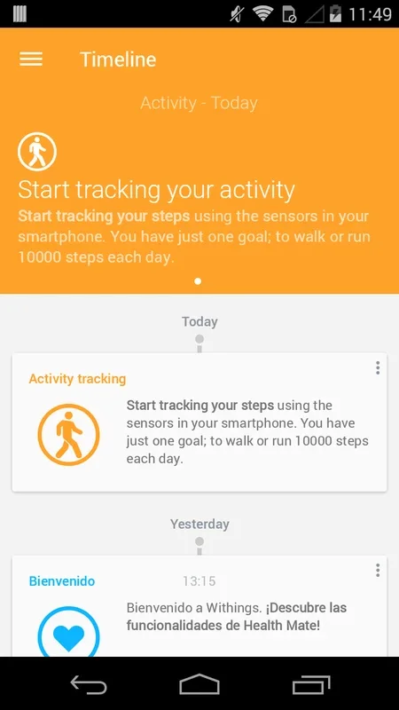 Withings Health Mate: Your Comprehensive Android Health and Fitness Companion