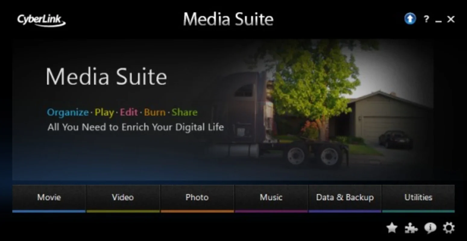 CyberLink Media Suite for Windows - Organize, Play, Edit, and Share