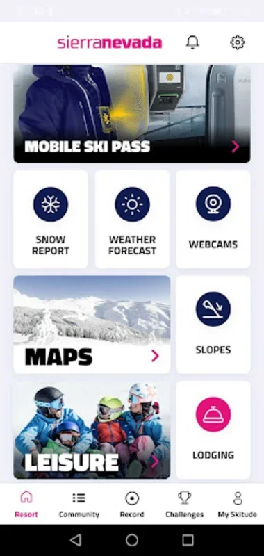 Sierra Nevada for Android - Unbeatable Travel App