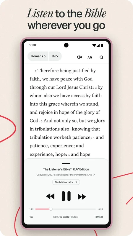 Bible Study App &Audio-The One for Android: Enrich Your Spiritual Journey