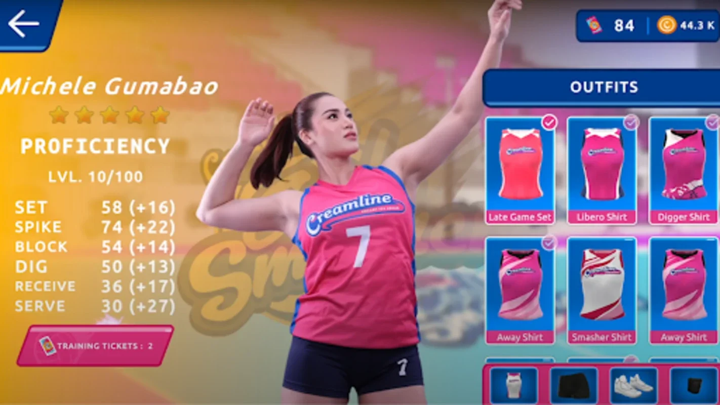 Creamline Good Vibes Smash for Android - Unlock Exciting Volleyball Matches