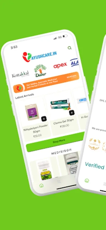 Ayush Care - Ayush Med Store for Android: Shop Ayurvedic Products