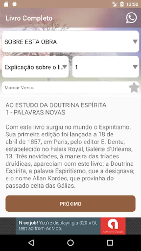 O Livro dos Espíritos for Android - Explore Spiritism Principles