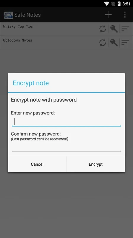 Safe Notes for Android: Secure Note-Taking App