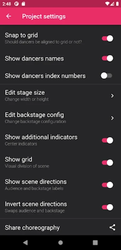 ArrangeUs for Android - Streamlining Choreography