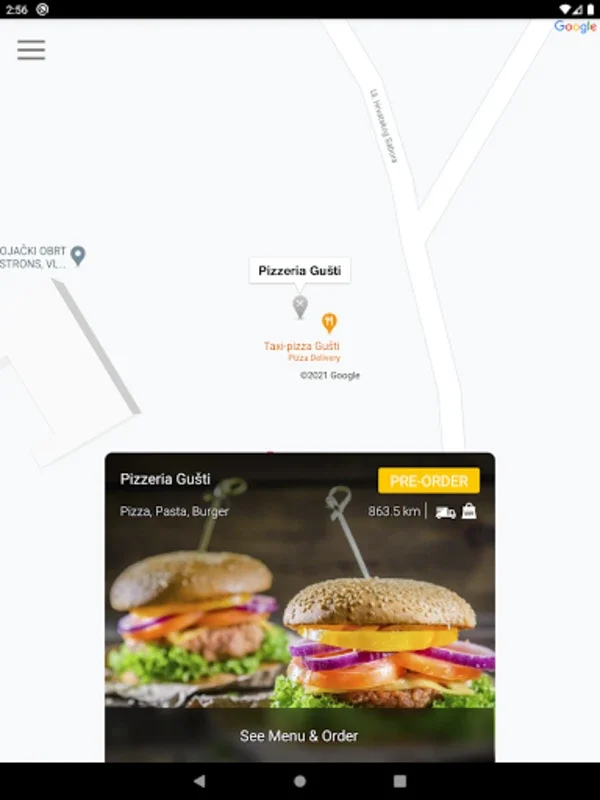 Pizzeria Gušti for Android - Simplify Pizza Ordering