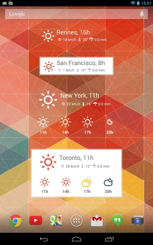 Nice Weather for Android: Accurate Weather Info