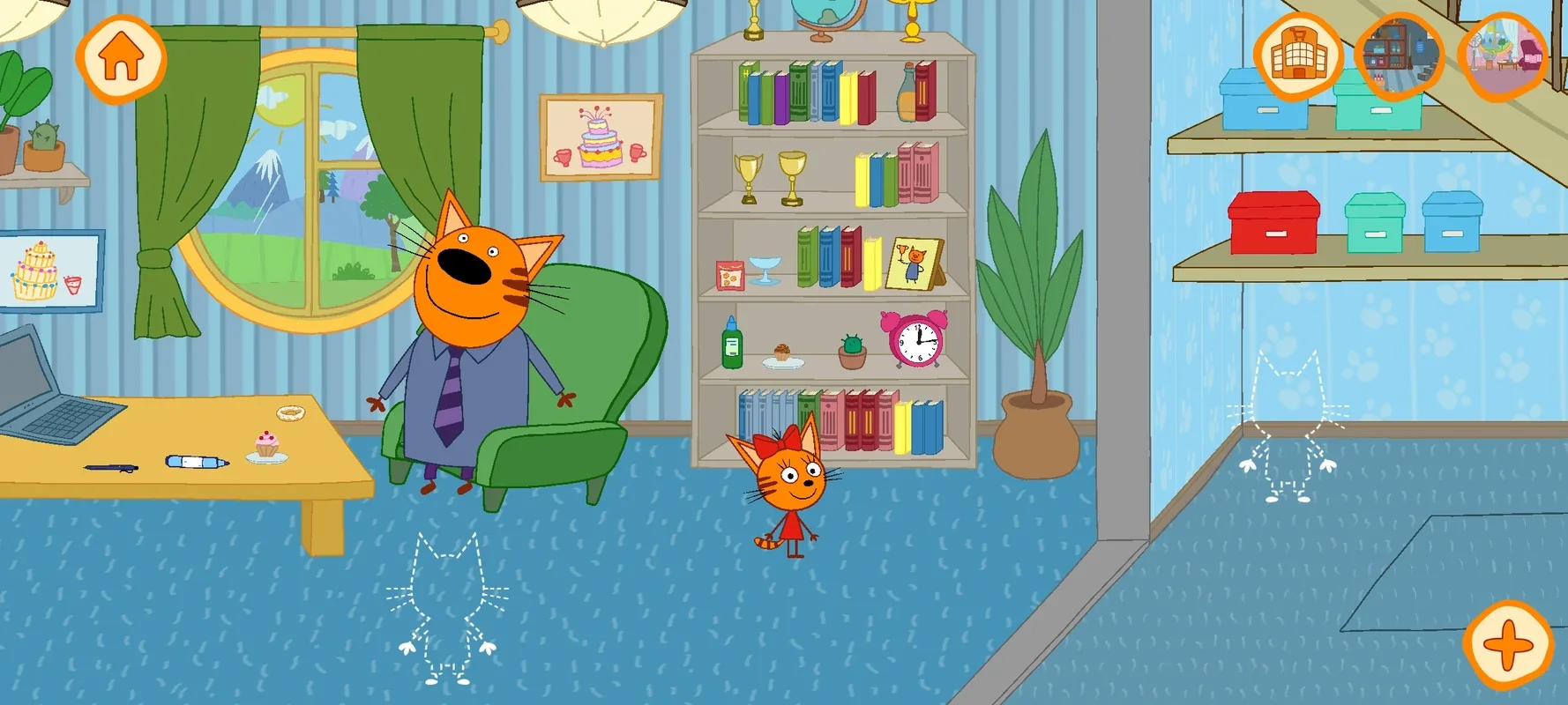 Kid-E-Cats Playhouse for Android - No Downloading Required