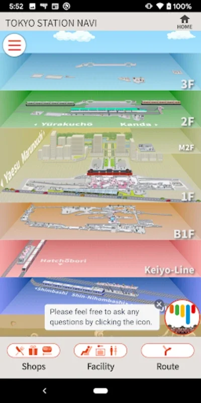 TOKYO STATION NAVI for Android - Streamline Your Station Experience