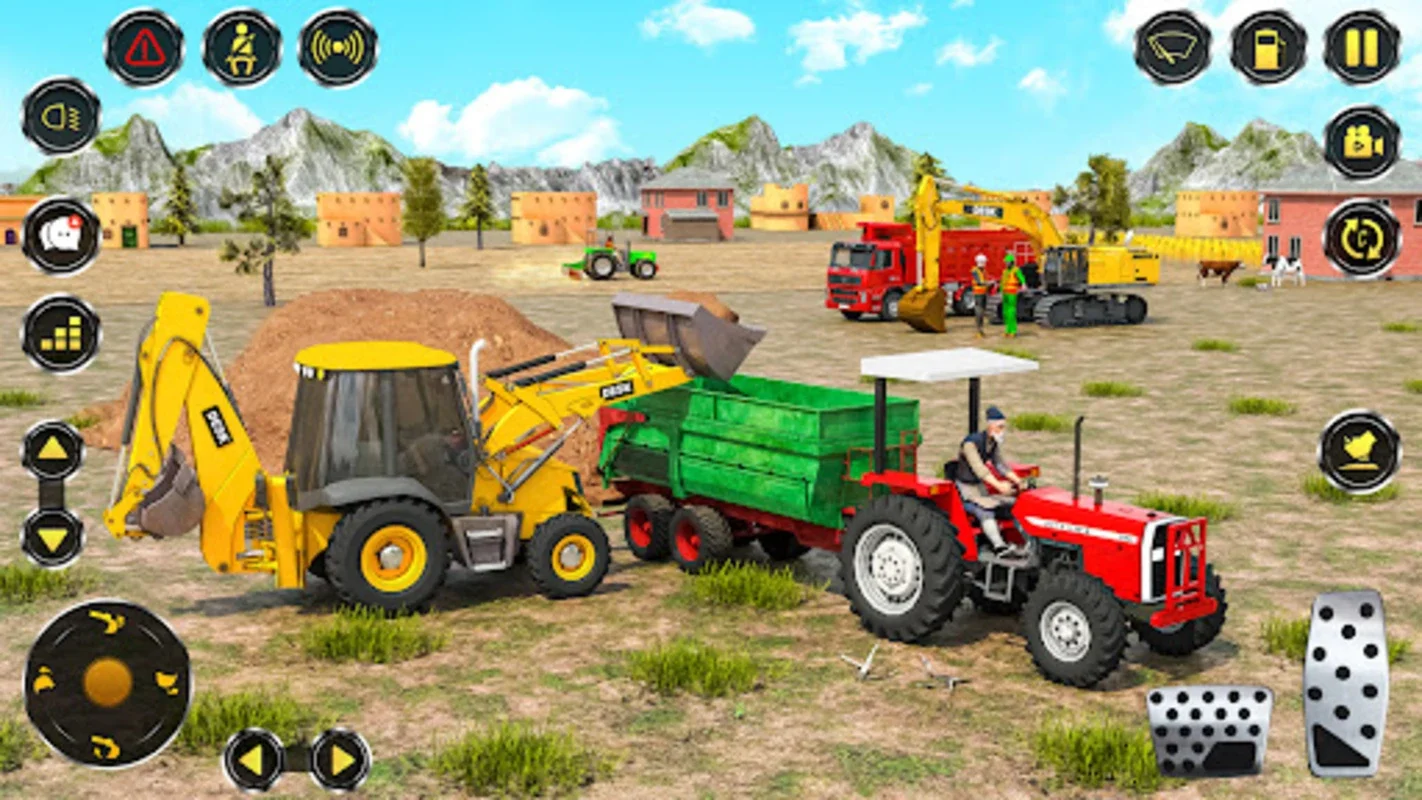 Real JCB Backhoe Loader Game for Android - No Downloading Required