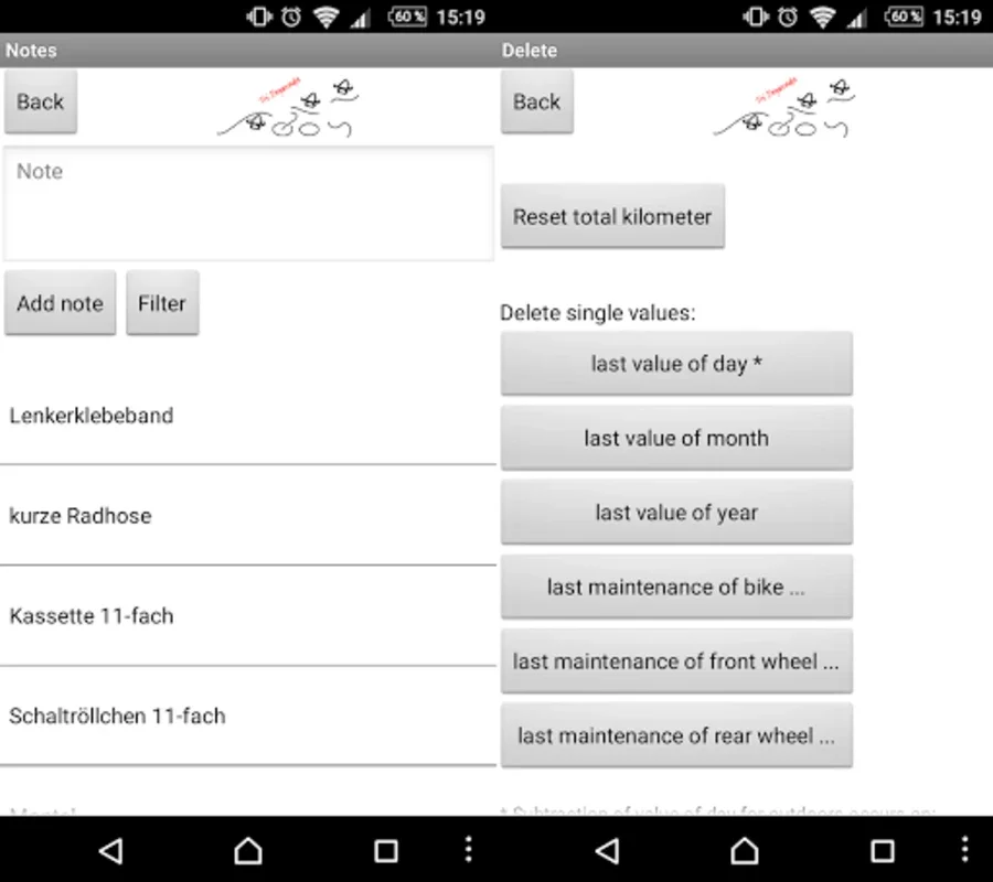 Training Diary for Android: Track Your Progress