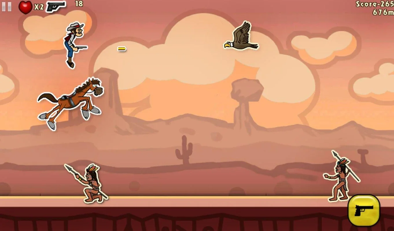 Amazing Cowboy for Android - Thrilling Runner Experience