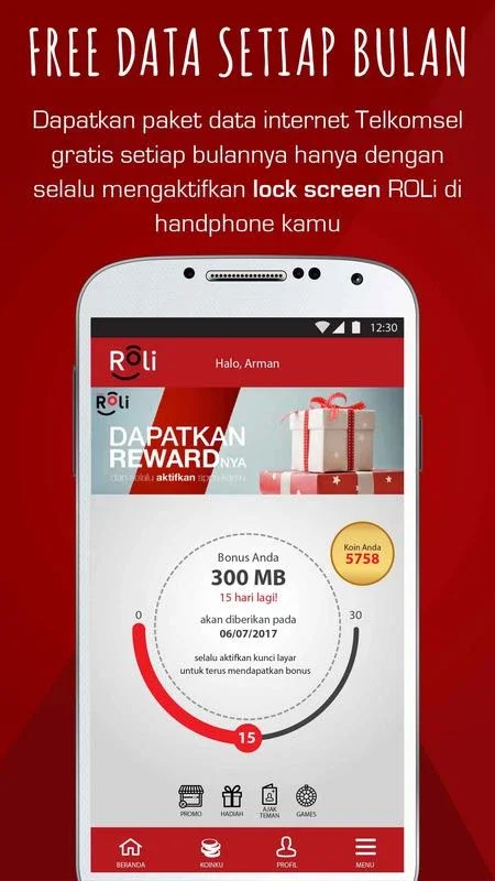 roli Telkomsel for Android - An Interactive Learning App