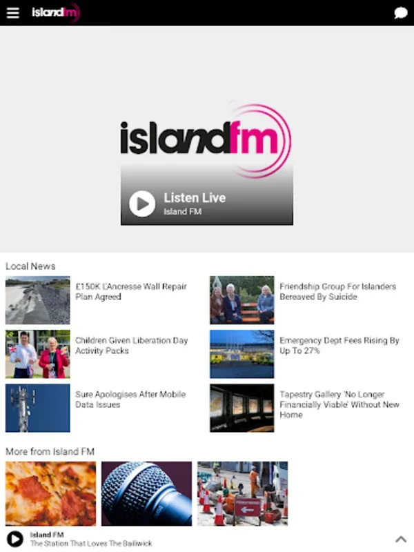 Island FM for Android: Your Source for Guernsey Local Info