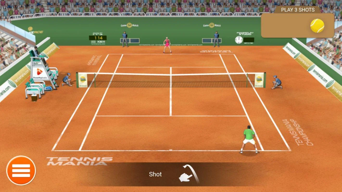 Tennis Mania Mobile for Android: A Tennis - RPG Hybrid