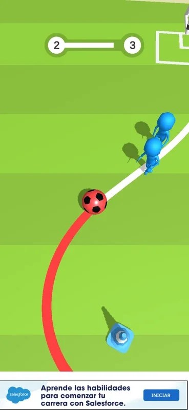 Fun Football for Android - Score and Avoid Obstacles