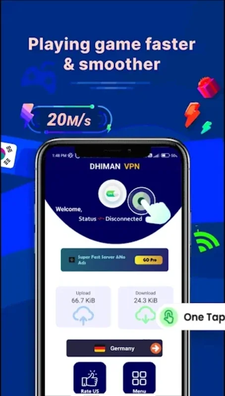 DHIMAN VPN - Secure & Fast VPN for Android