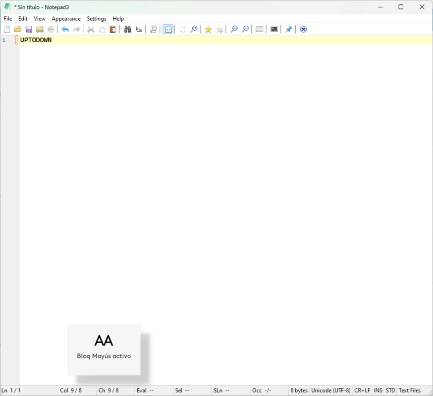 Notepad3 for Windows - A Free Text Editor