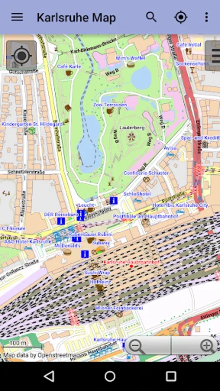 Karlsruhe City Map Lite for Android - Explore with Ease