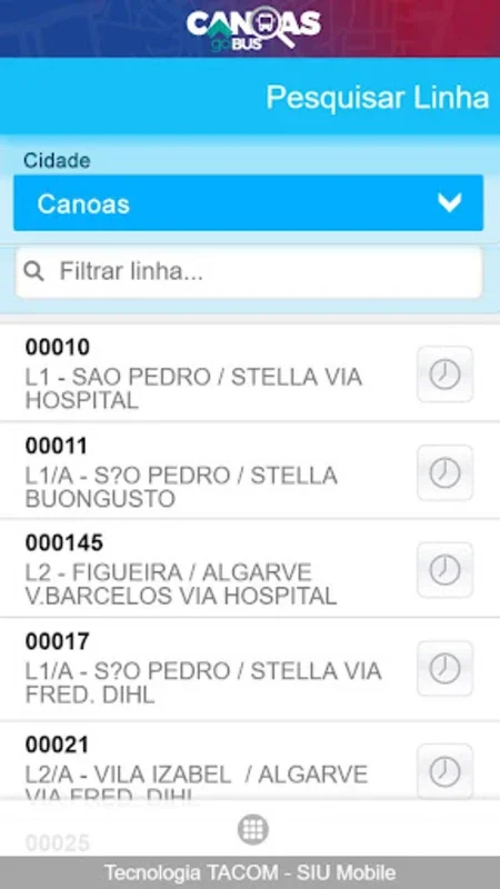 CANOAS GoBus for Android - Real-Time Bus Tracking