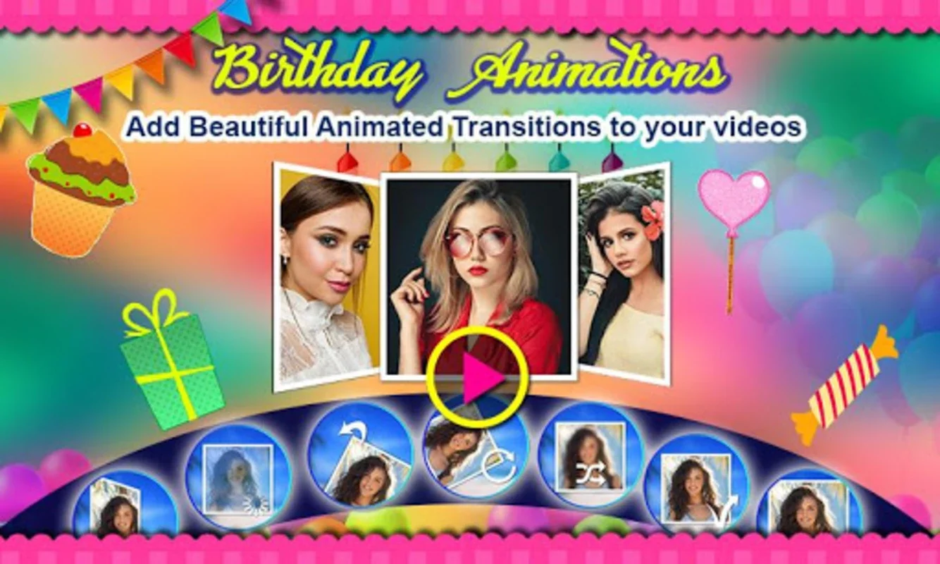 Birthday Video Maker with Music for Android - Create Memorable Videos