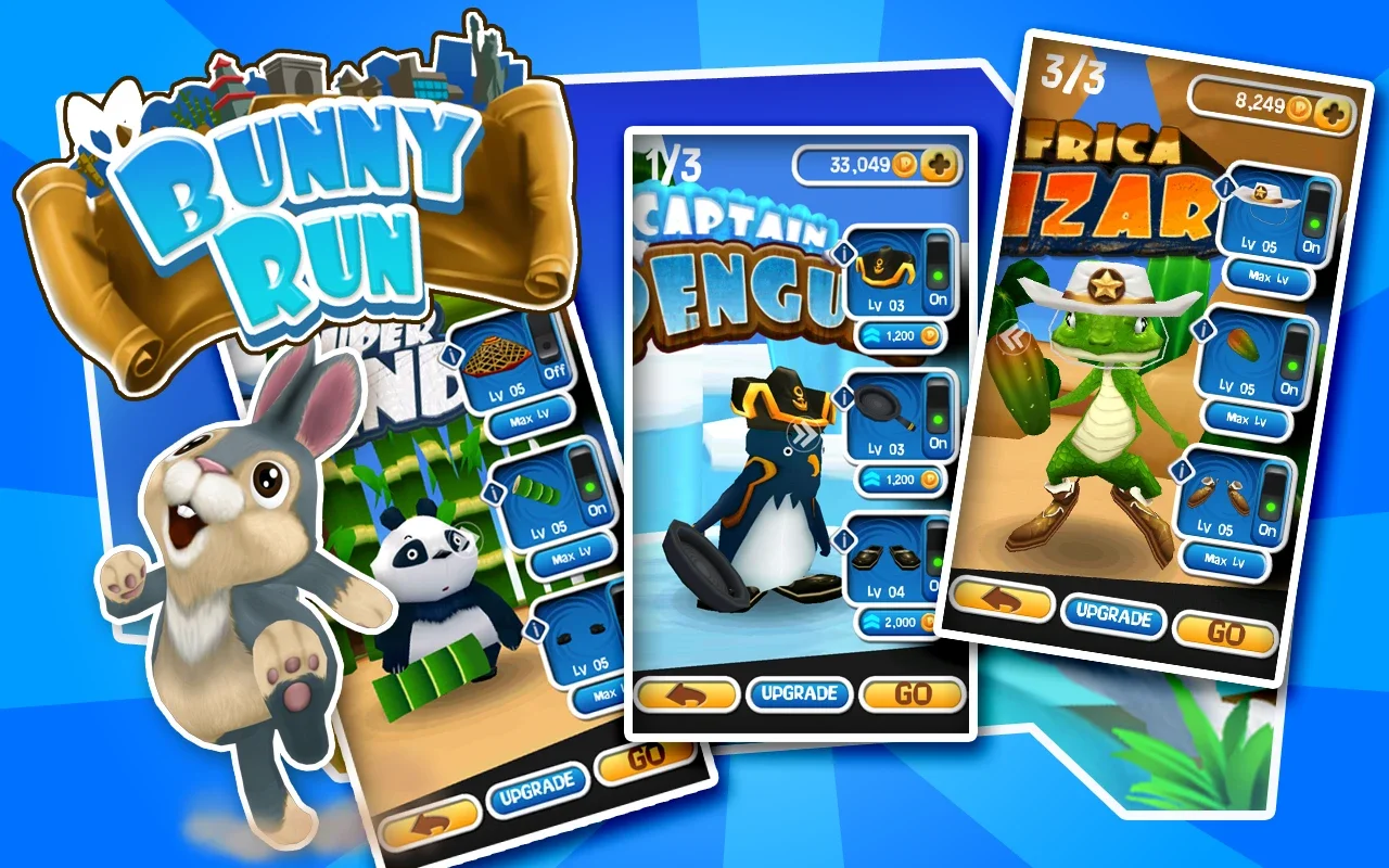 Bunny Run for Android - Endless Hopping Fun