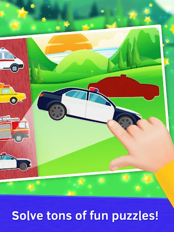 Police Car Puzzle for Baby for Android - Engaging Toddler Game