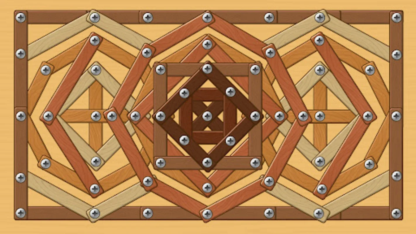 Nuts Bolts ASMR - Wood Nuts for Android: Engaging Wooden Puzzle Solving