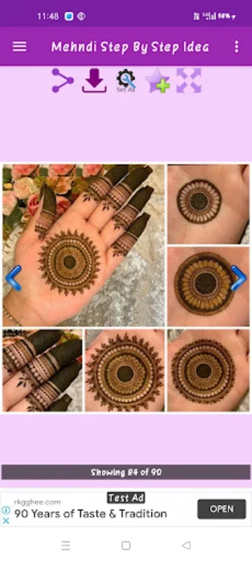 Mehandi Step By Step Idea for Android - Unleash Henna Creativity