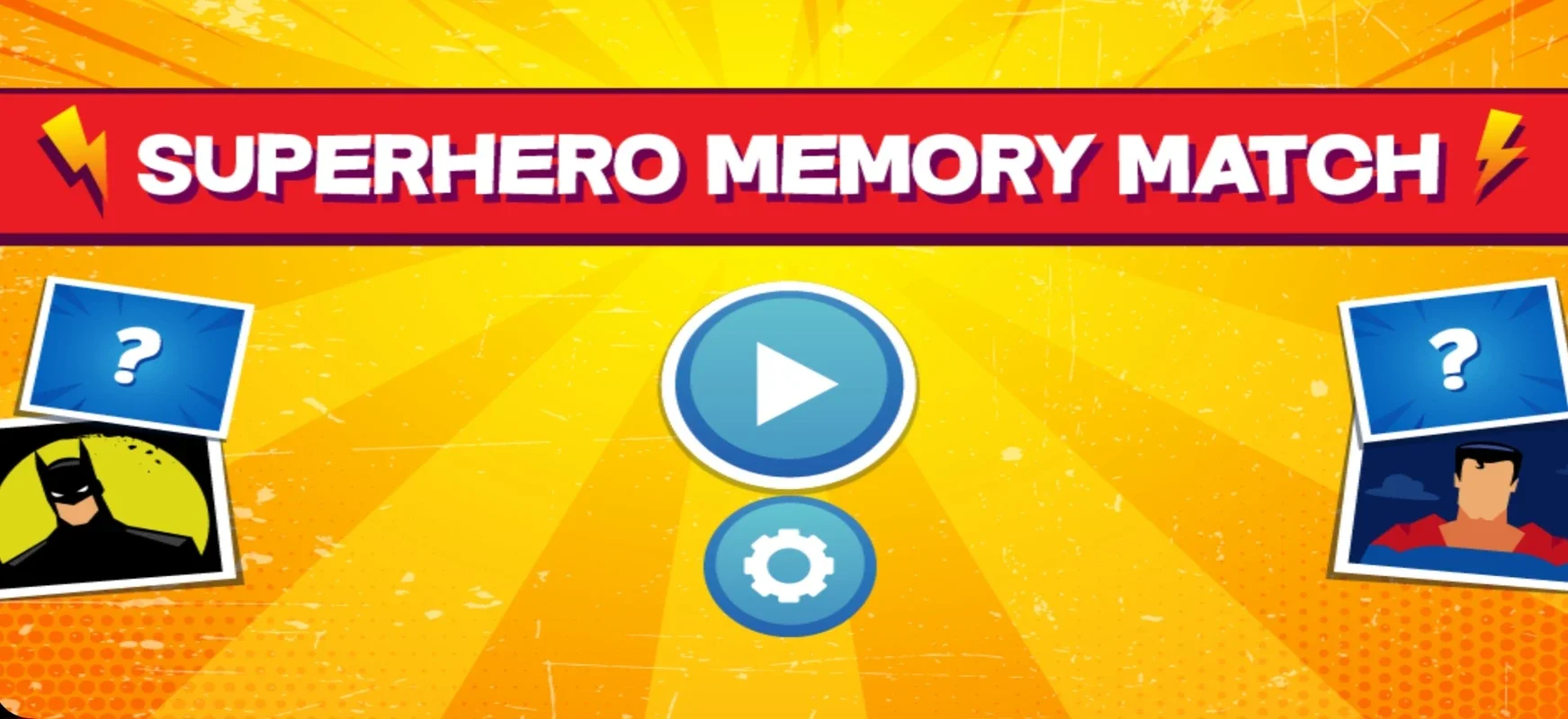 Super Hero Memory Match for Android: Match Your Favorite Superheroes