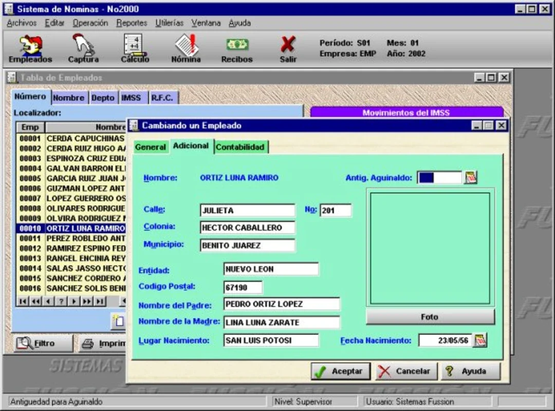 Sistema de Nominas Fussion for Windows: Streamline Your Payroll