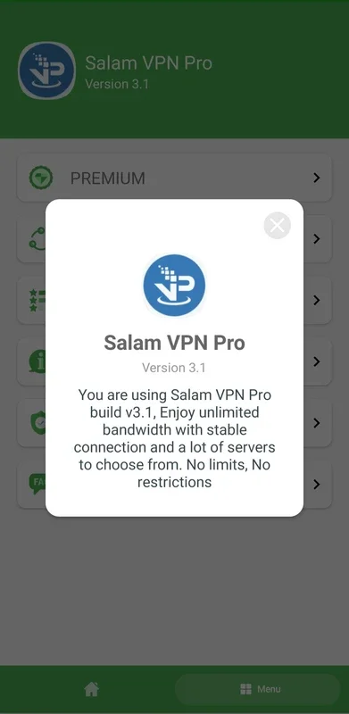 Salam VPN Pro for Android: Secure & Unlimited