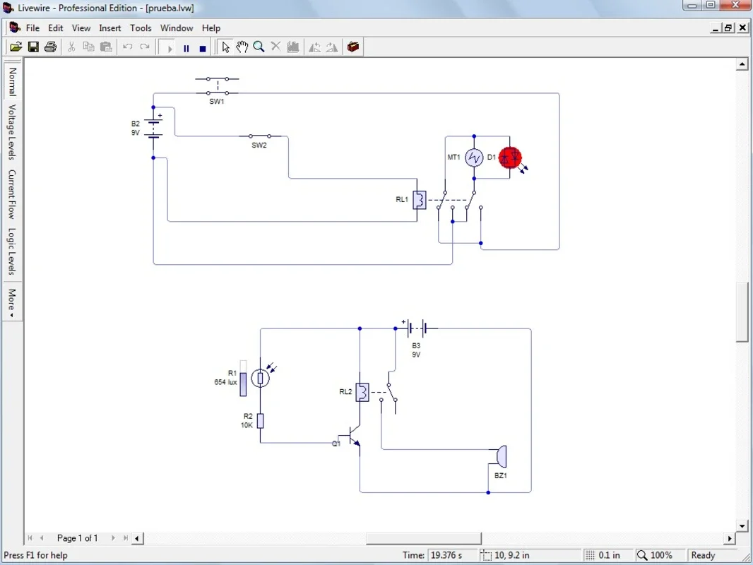 LiveWire for Windows - Design and Simulate Circuits