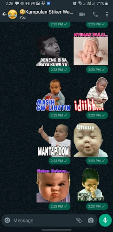 Kumpulan Stiker WA Lucu for Android - Add Fun to Your Chats