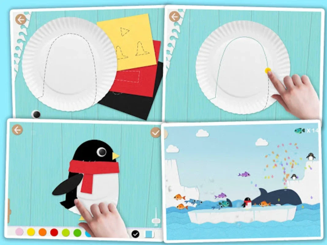 Paper Plate Art & Craft Game for Kids & Toddlers on Android