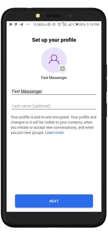 Fast Messenger for Android - Secure Messaging App