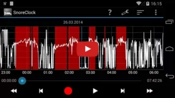 SnoreClock for Android - Monitor Sleep Noises