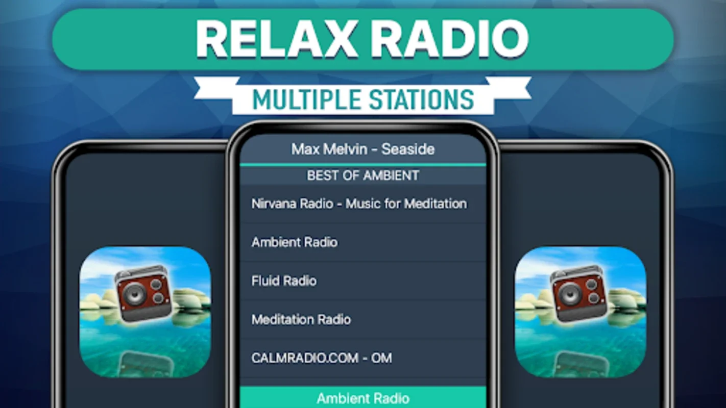 Relax Radio Favorites for Android - Soothing Audio Streams