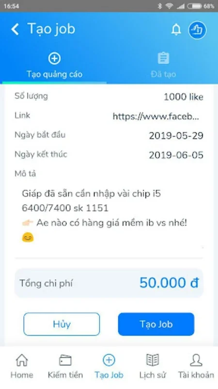 Golike - Kiếm Tiền Online Từ M for Android - No Downloading Needed