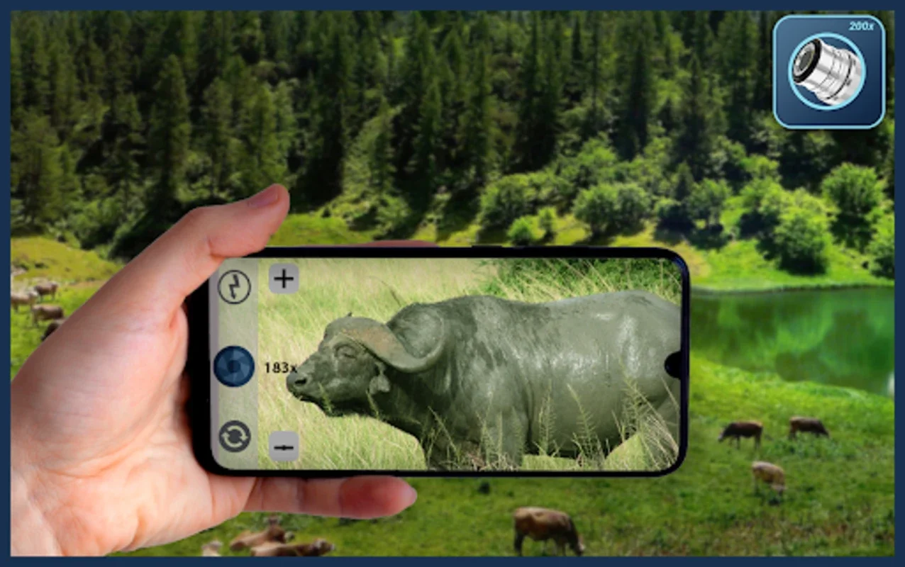 Mega Zoom Camera - 200x for Android - No Downloading Required