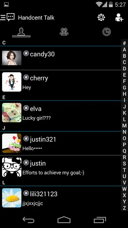 Handcent SMS Skin(Darkness) for Android - Customize Messaging