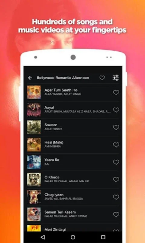 Love Songs Hindi for Android - Effortless Streaming