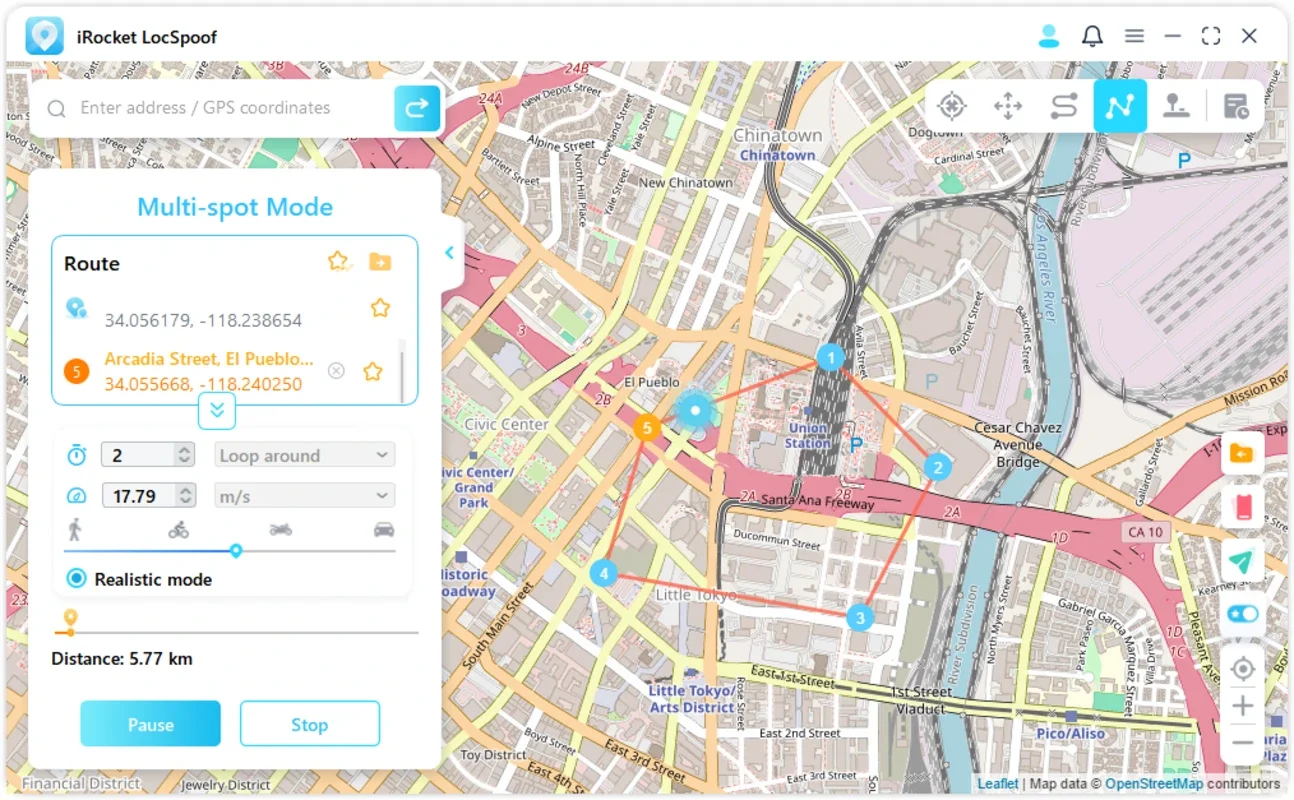 LocSpoof for Windows - Unlock Virtual Mobility Freedom