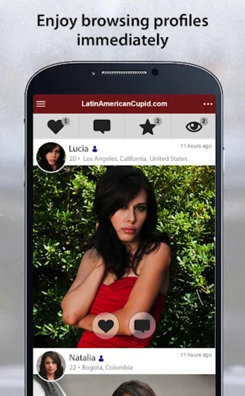 LatinAmericanCupid: Date Latin on Android for Ideal Latin Partners