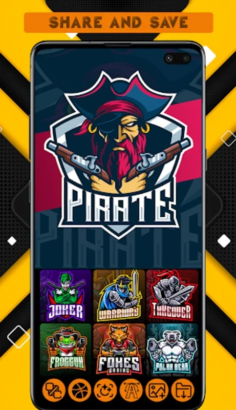 Esports Gaming Logo Maker for Android - Professional Logo Creation