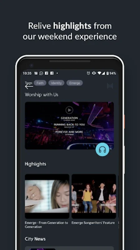 The CHC App for Android - A Spiritual Connection at Your Fingertips