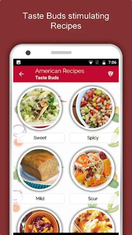 American Recipes for Android: Diverse & Delicious