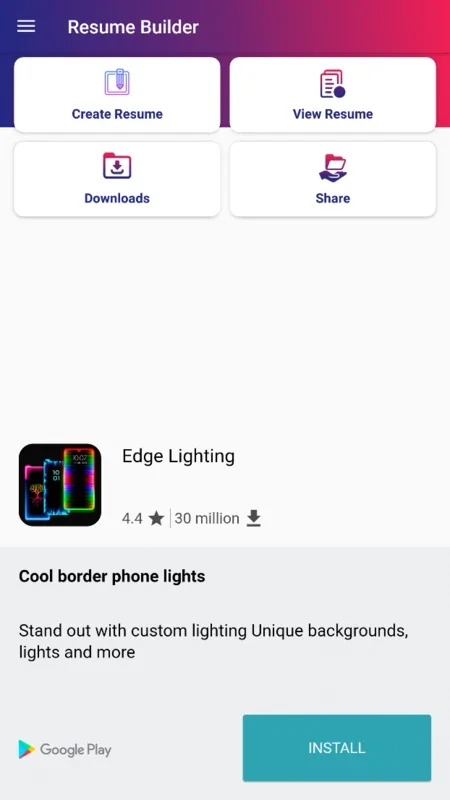 Resume Builder for Android - Create Professional Resumes Easily