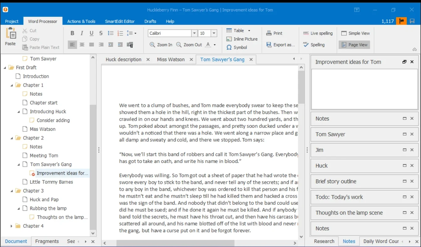 SmartEdit Writer for Windows - Ideal Text Editor for Writers